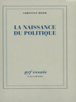 cover image of La Naissance du politique
